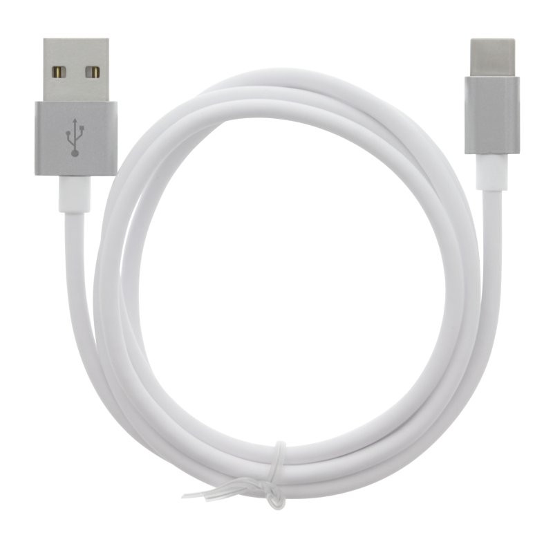 Cable MOB:A USB-A - USB-C 2.4A, 1m, white / 383204