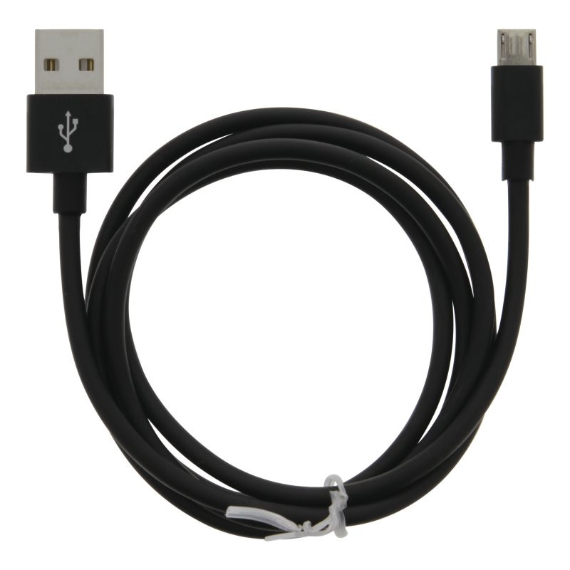 Cable MOB:A USB-A - MicroUSB 2.4A, 1m, black / 383208