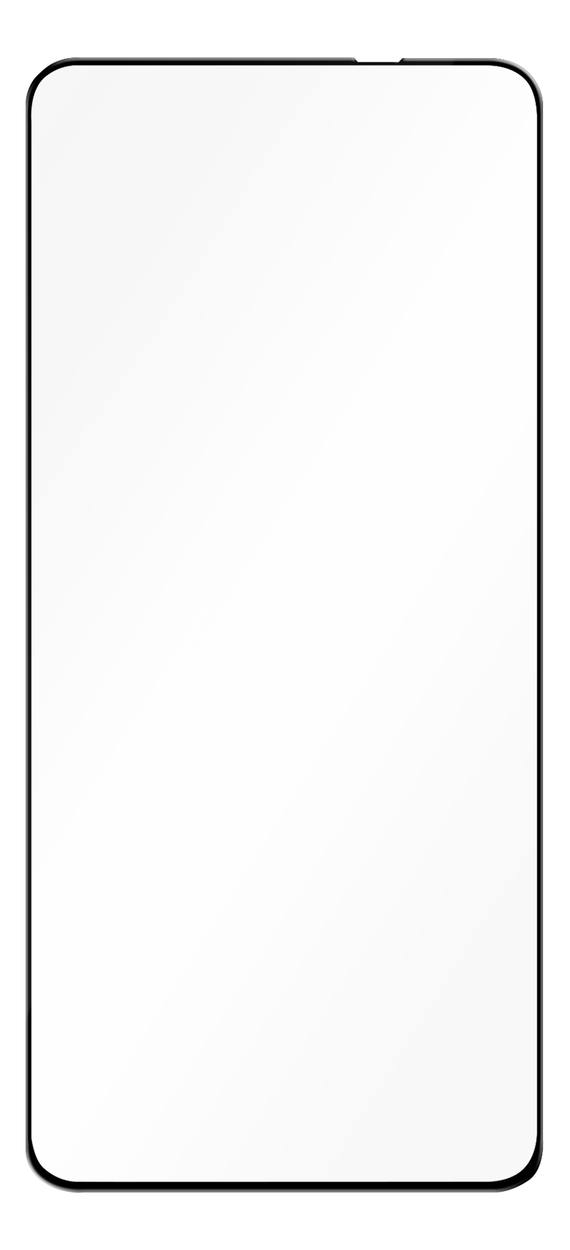 DELTACO ekrāna aizsargs OnePlus 9, 2.5D pilna pārklājuma stikls