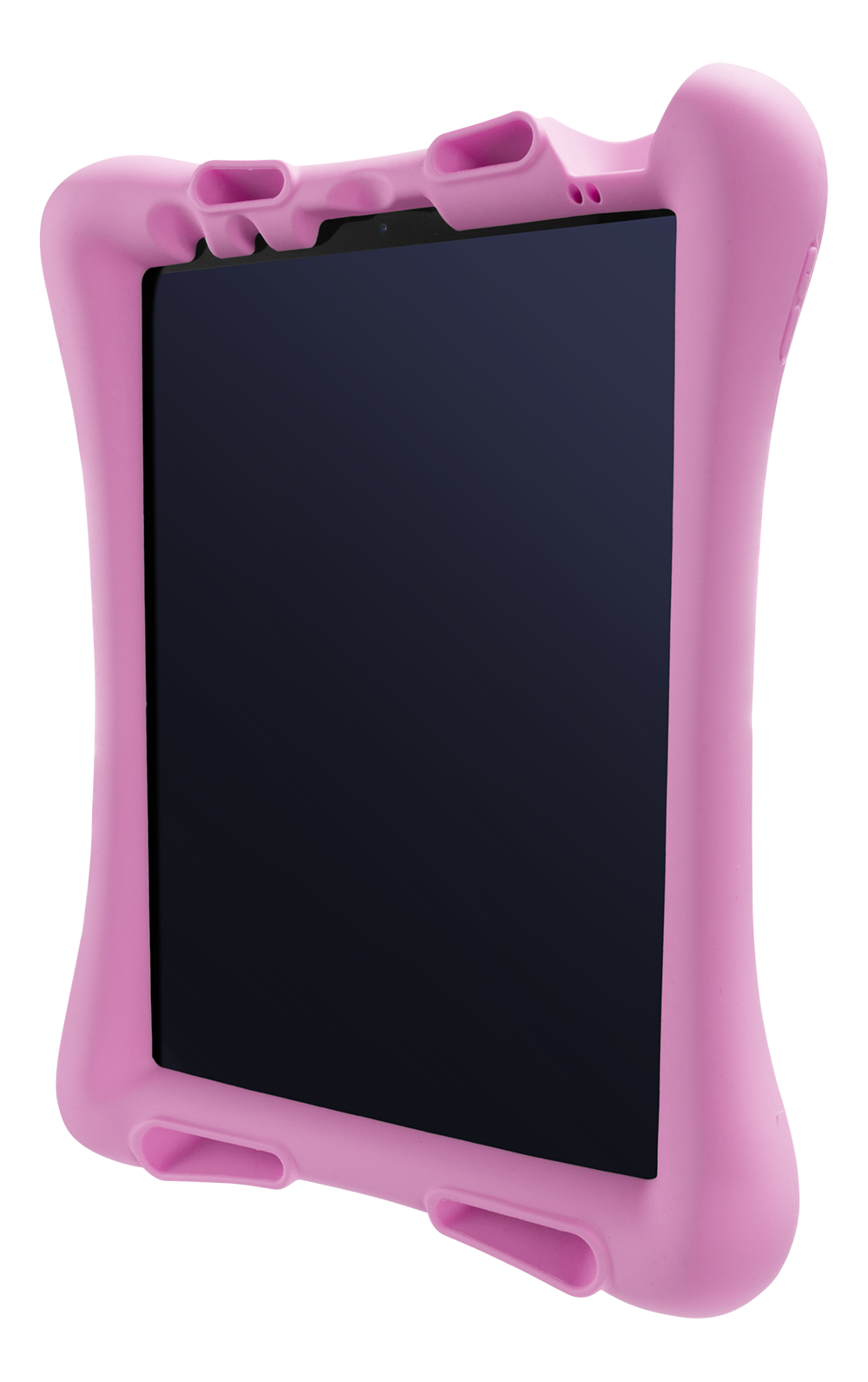 DELTACO silikona korpuss iPad Air 10.9 "/ Pro 11" 2020/2021, statīvs, rozā