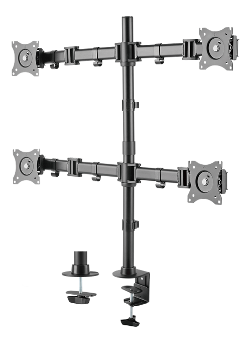 DELTACO birojs, rakstāmgalds, 13 "-27", 8 kg, 75x75-100x100DELTACO birojs, rakstāmgalds,