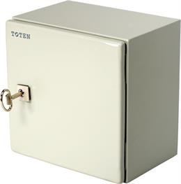 TOTEN, lockable wall cabinet with cable access, 300x210x300mm, IP66, CB.1033.900 / CB-3030