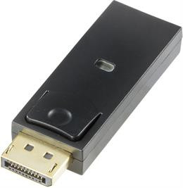 DELTACO DisplayPort to HDMI adapter with audio , Full HD in 60Hz, 20 pin ha - 19 pin  / DP-HDMI