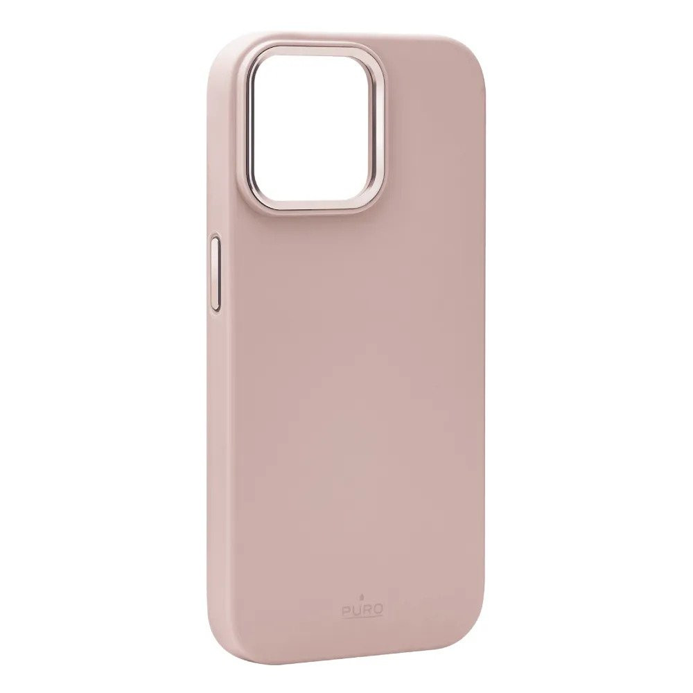 iPhone 15 Pro silikona vāciņš ICON MAG PRO, roze