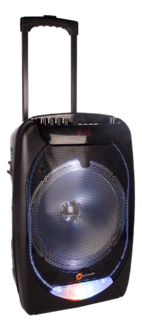 N-GEAR FLASH 1210 portable speaker, 300W, Bluetooth 4, black / purple / FLASH-1210