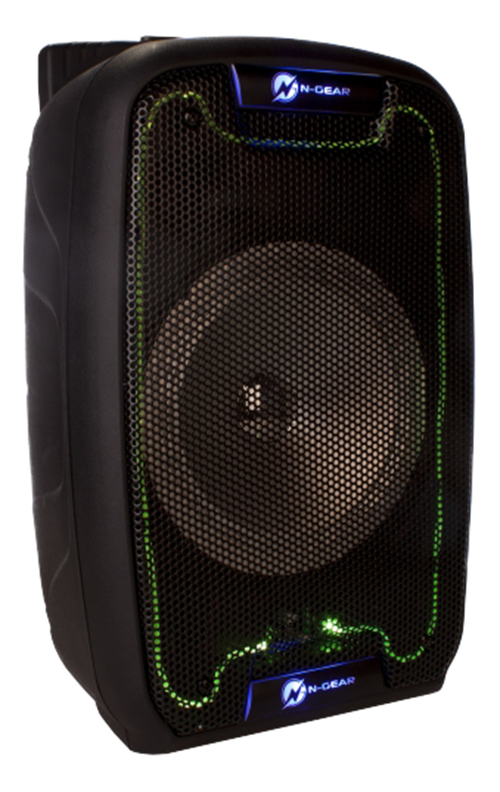 N-GEAR FLASH 810 portable speaker, 150W, microSD card slot, black / FLASH-810