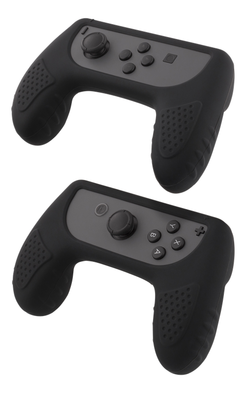 Silicone controller grips DELTACO GAMING for Nintendo Switch Joy-Con, black / GAM-032
