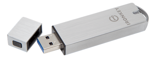 USB 3.0 memory Kingston IronKey Basic S1000 32GB, FIPS 140-2, silver IKS1000B/32GB / KING-2315