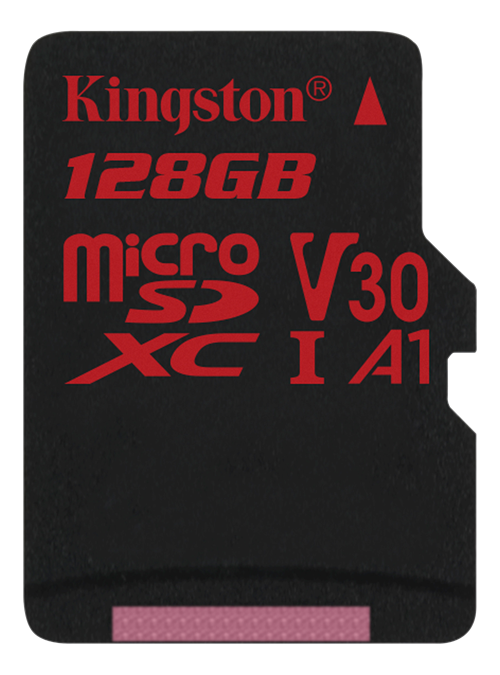 Kingston Canvas React microSDXC card, 128GB, black SDCR/128GBSP / KING-2608