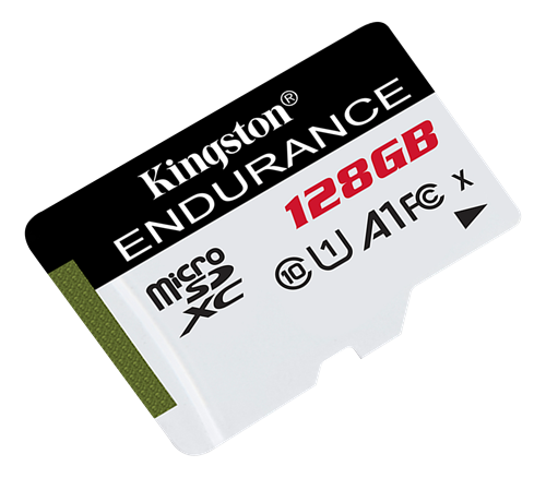 Kingston 128GB microSDXC Endurance 95R/45W C10 A1 UHS-I Card Only
