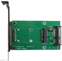 mSATA to SATA adapter card, 22pin SATA DELTACOIMP green / KT006A
