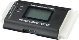 Power Tester with LCD, ATX12V, 24-pin, 4/8-pin PCI-E, SATA, Floppy  18159 / LAB-18