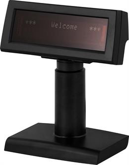 Customer display, 2x20 characters, USB, Black VFD-200 / POS-408