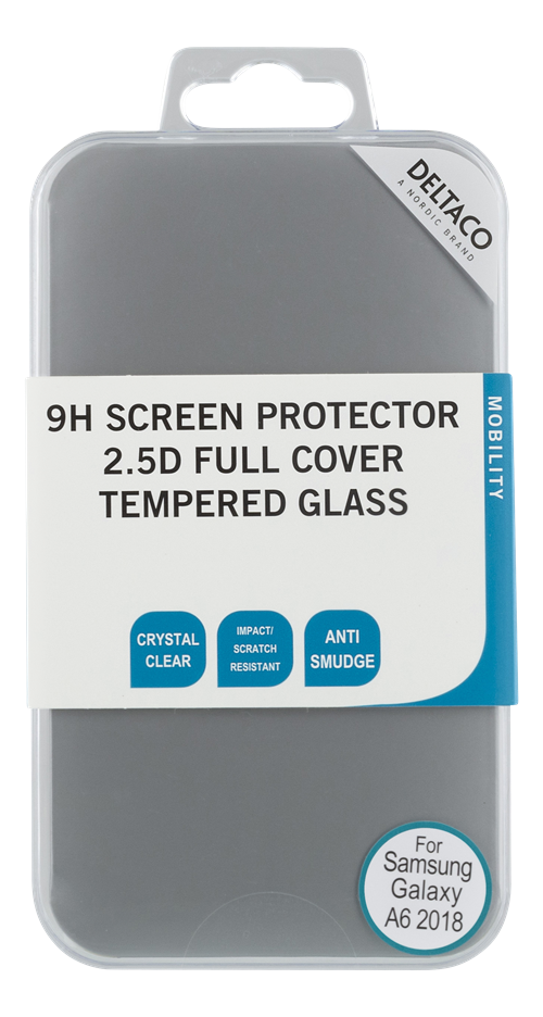 Full screen coverage glass Samsung A6 2.5D  / SCRN-1015