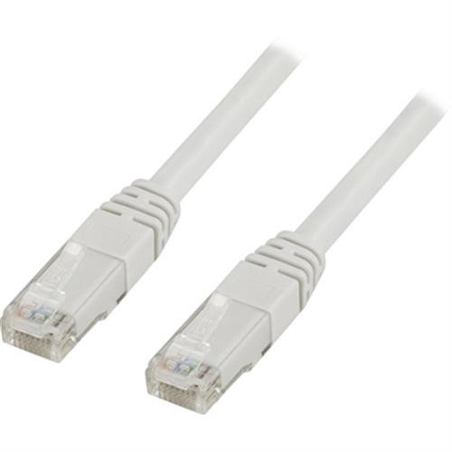 DELTACO U / UTP Cat6 patch cable, 1.5m, 250MHz, Delta-certified, LSZH, white  / TP-611V