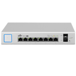 Ubiquiti UniFiSwitch 8-Port Switch, 150W PoE, Gigabit Ethernet, SFP, White US-8-150W / UBI-US-8-150W