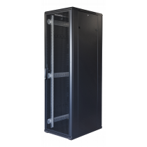 19" cabinet TOTEN, System G, 42U, 600x800, perforated doors, 800kg load, black / G3.6842.9801 / 19-G6842PP