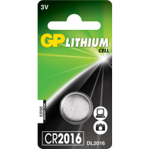 Battery GP Lithium CR 2016-C1 / 2182                                                                                                                          