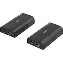 DELTACO Ethernet HDMI Extender, Up to 120m in 1080P with Cat6, Black  / HDMI-221