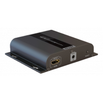 HDMI extension DELTACO HDbitT, 120m, UltraHD, IR, HDCP 1.4, black / LKV683-100 / HDMI-252