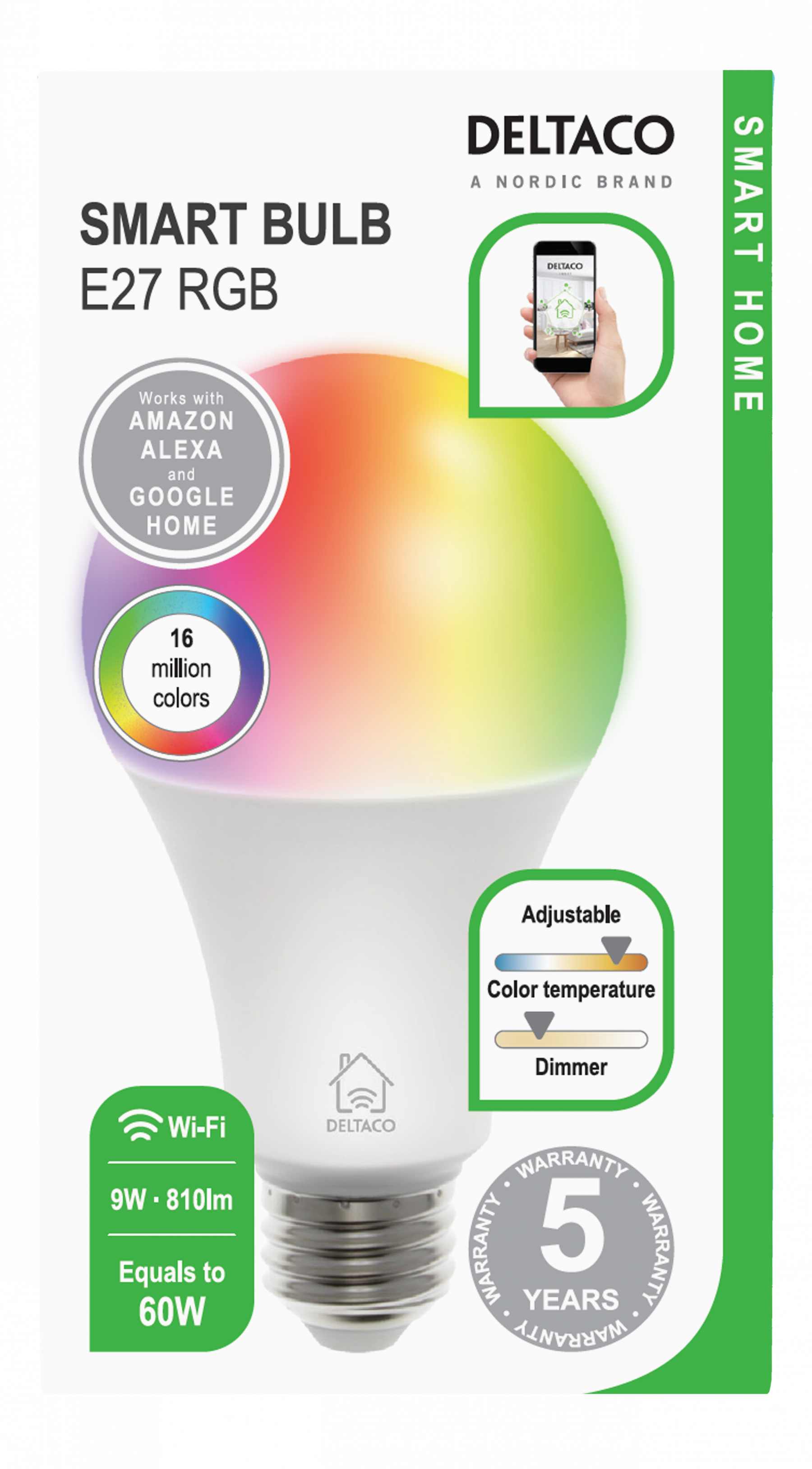 Deltaco smart home clearance rgb