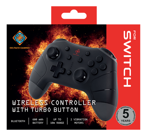 Deltaco Gaming Nintendo Switch Bluetooth Controller 