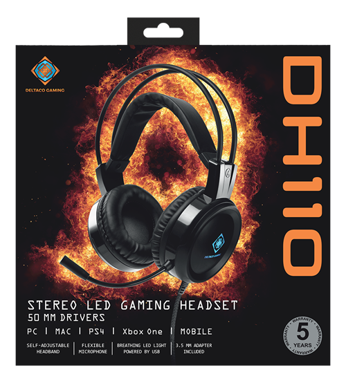 Deltaco gaming headset hotsell ps4