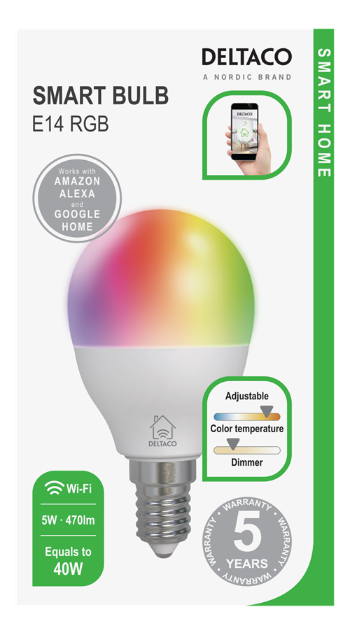 Deltaco smart home rgb 2025