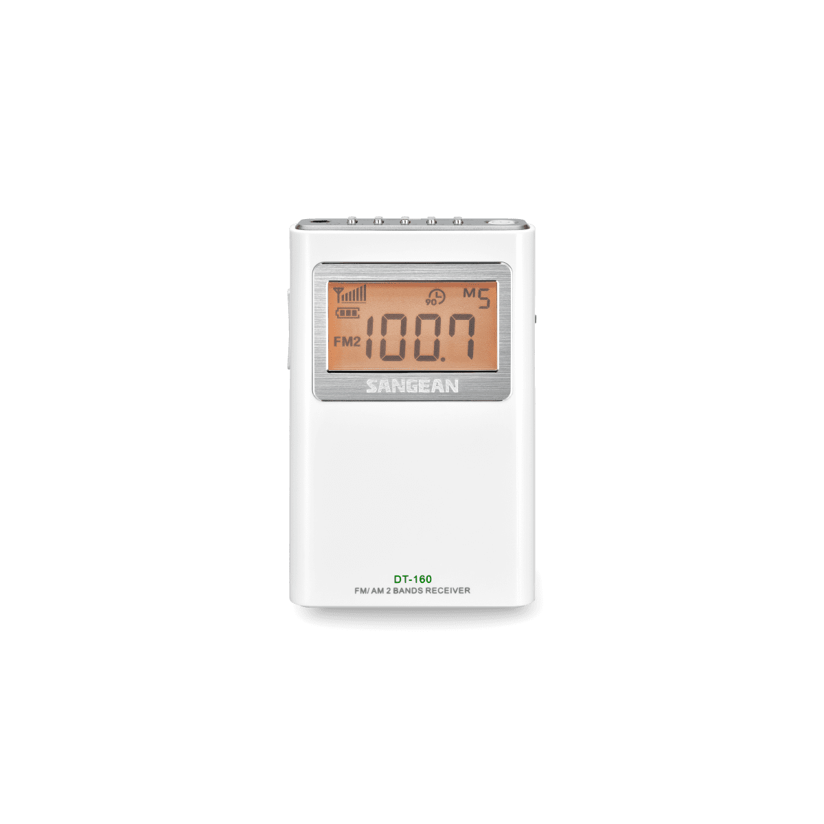 Pocket Radio Sangean AM / FM-Stereo, white / DT-160