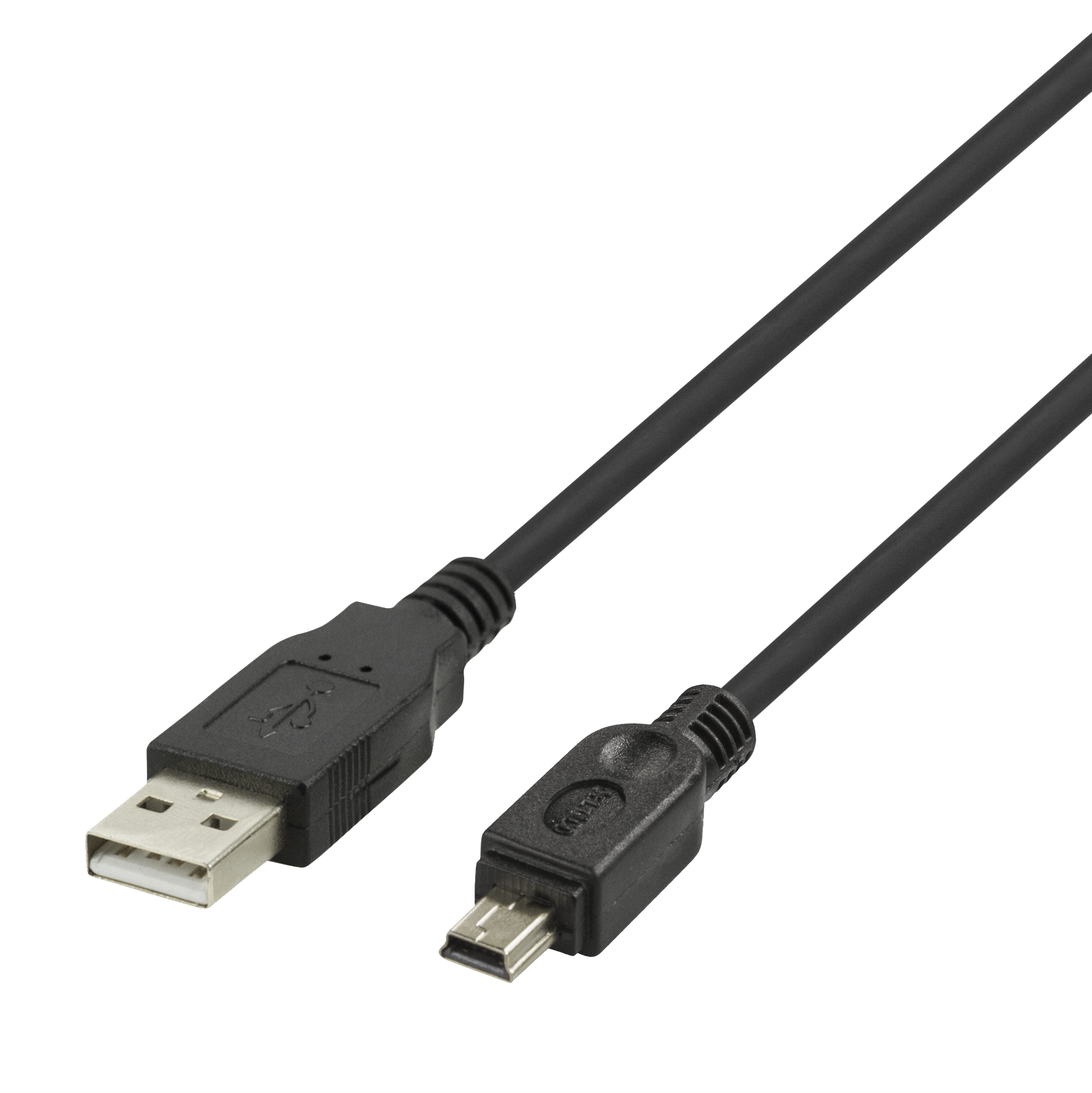 USB 2.0 mini B cable DELTACO suitable for DSLR cameras, 1m black / USB-24-K / R00140007