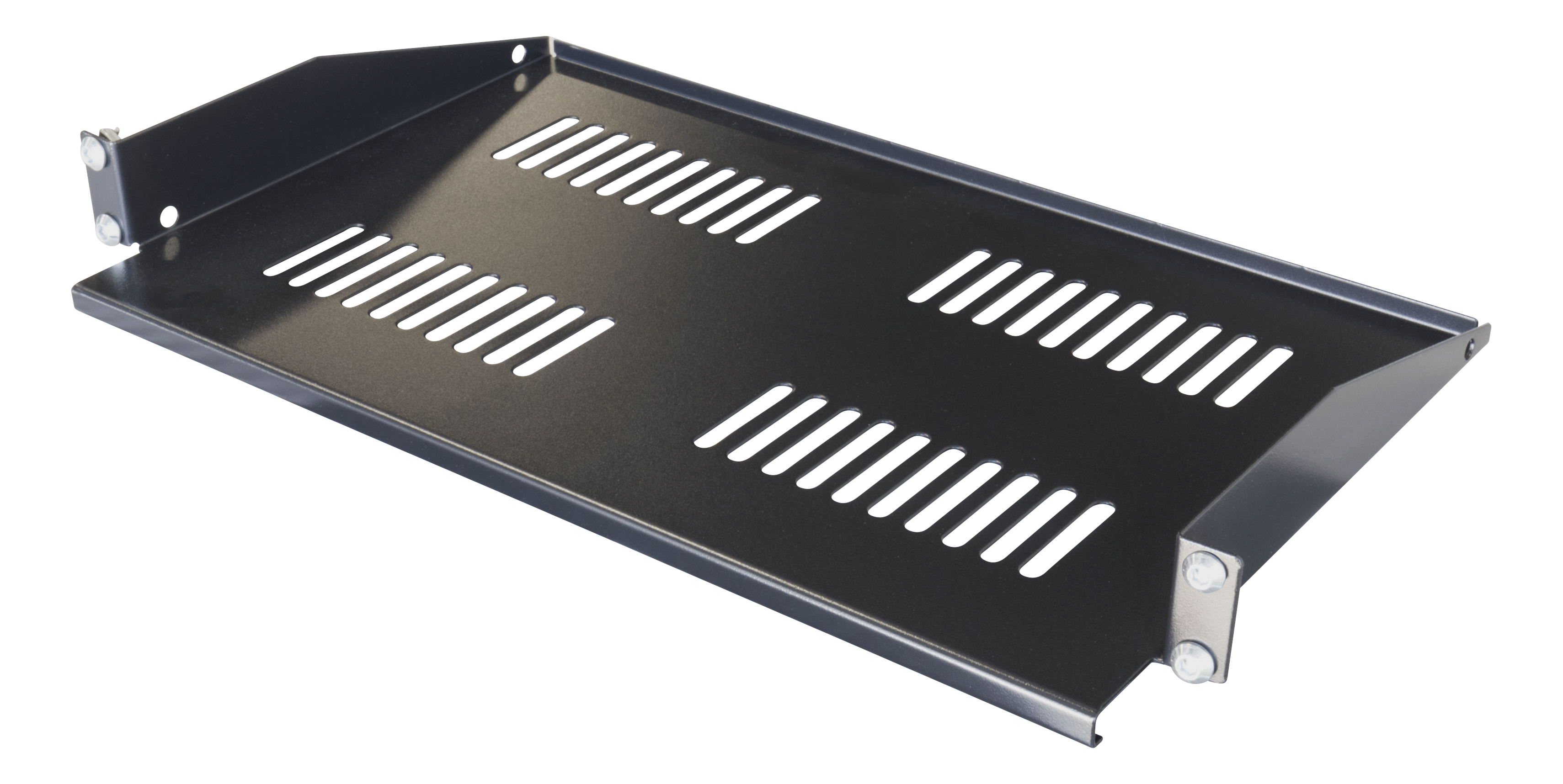 Fixed shelf TOTEN for G-series, 1U, 266,7mm deep, for 475mm and up / 19-FH16G