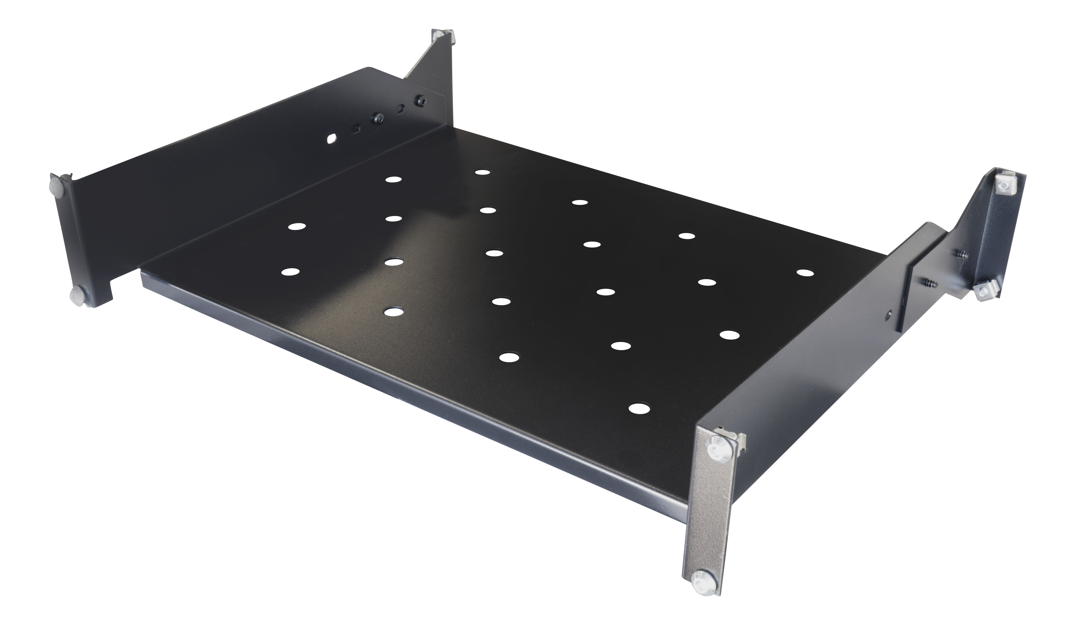 Fixed shelf TOTEN for G-series, 2U, 366mm deep, for 600mm deep cabinet / 19-FH46G