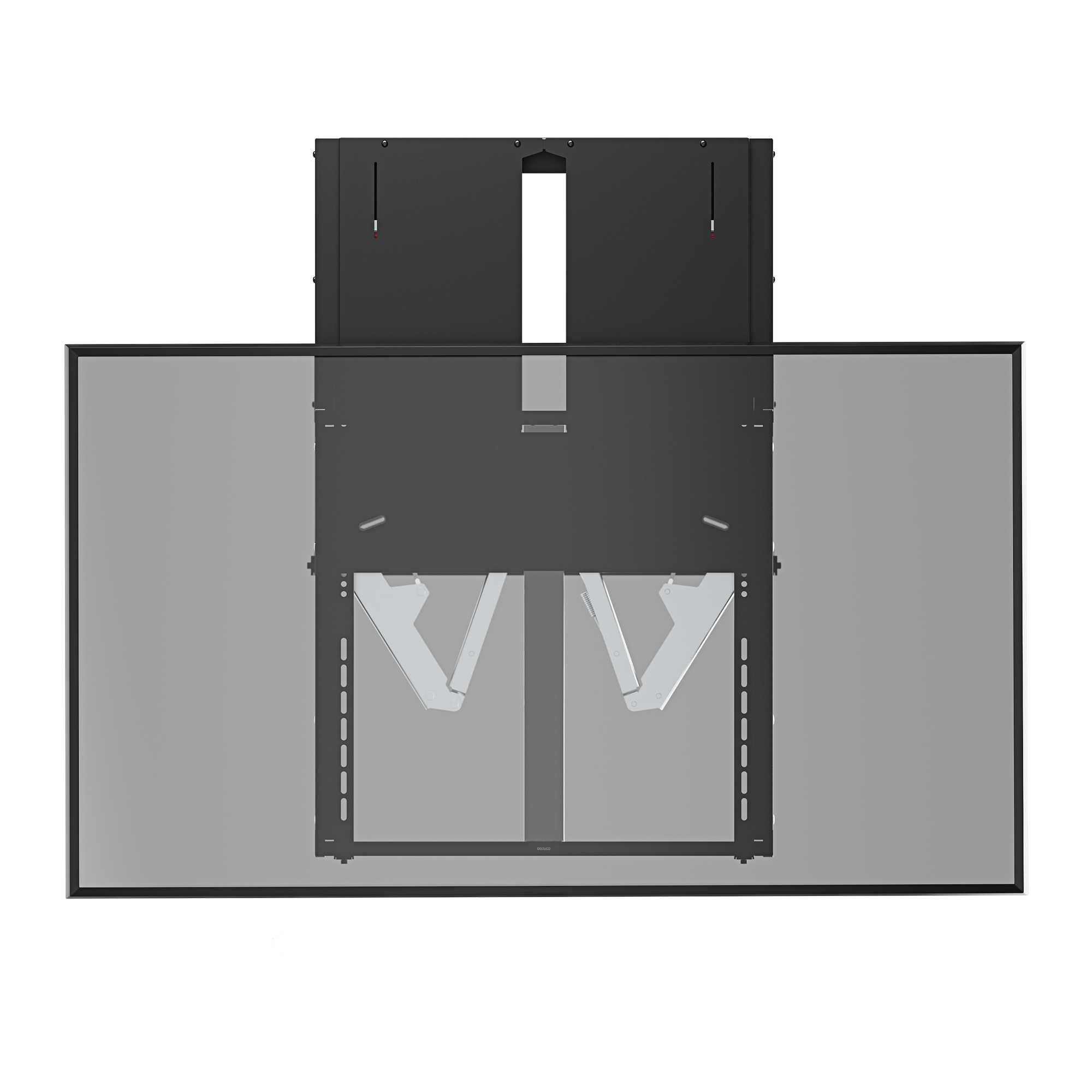 Display Wall Mount DELTACO OFFICE, manual height-adjustable, 60 - 90kg / ARM-0801 / 1902967