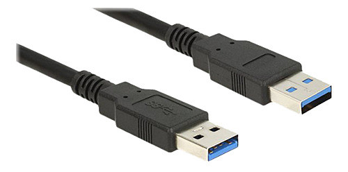 Cable DELOCK USB 3.0 Type-A male > USB 3.0 Type-A male 3.0 m black / 85063