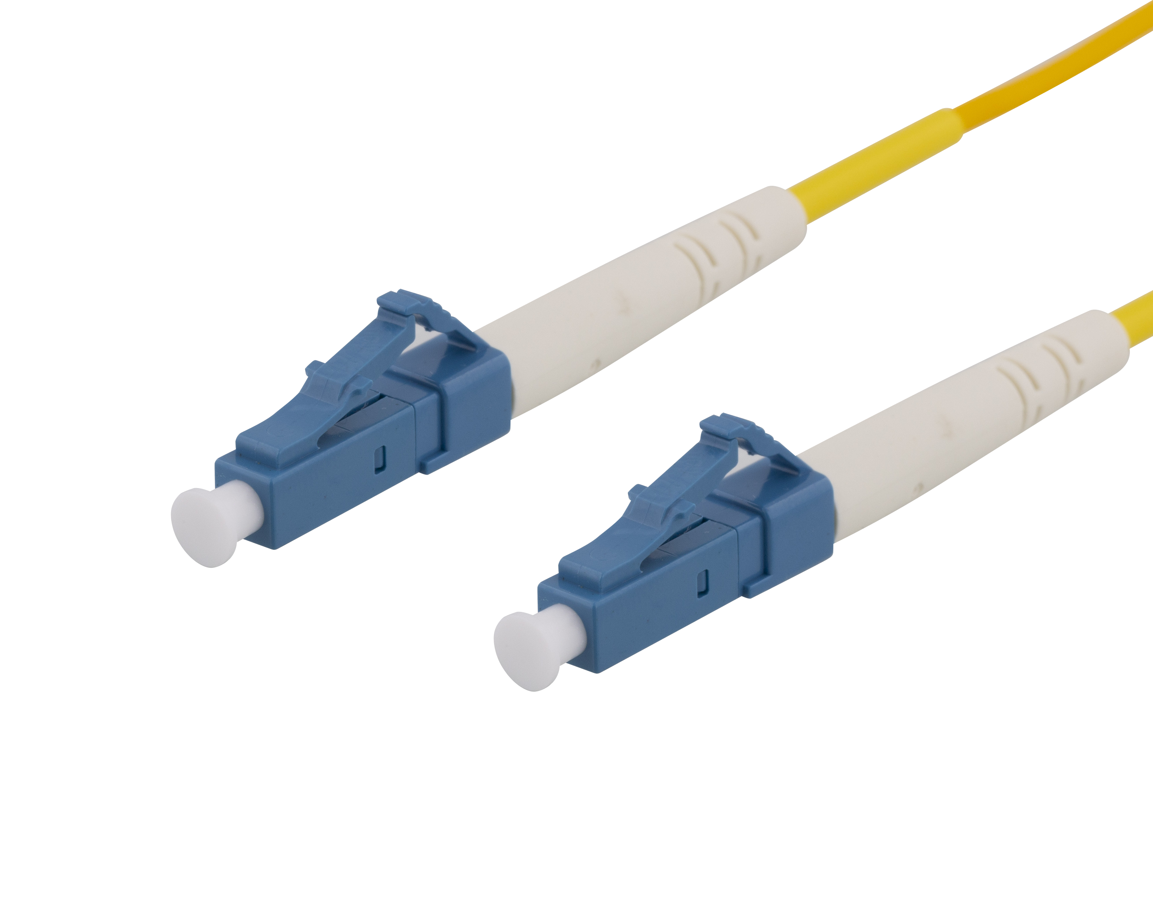 Fiber cable DELTACO OS2, LC - LC, simplex, singlemode, UPC, 9/125, 10m / LCLC-10S-SI