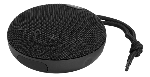 STREETZ waterproof Bluetooth speaker, 5 W, AUX, built-in mic, black / CM763