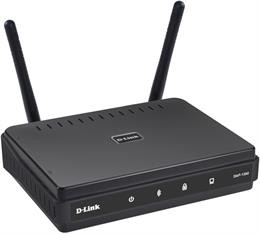 D-Link Wireless N access point, 802.11n / b / g, black  / DAP-1360