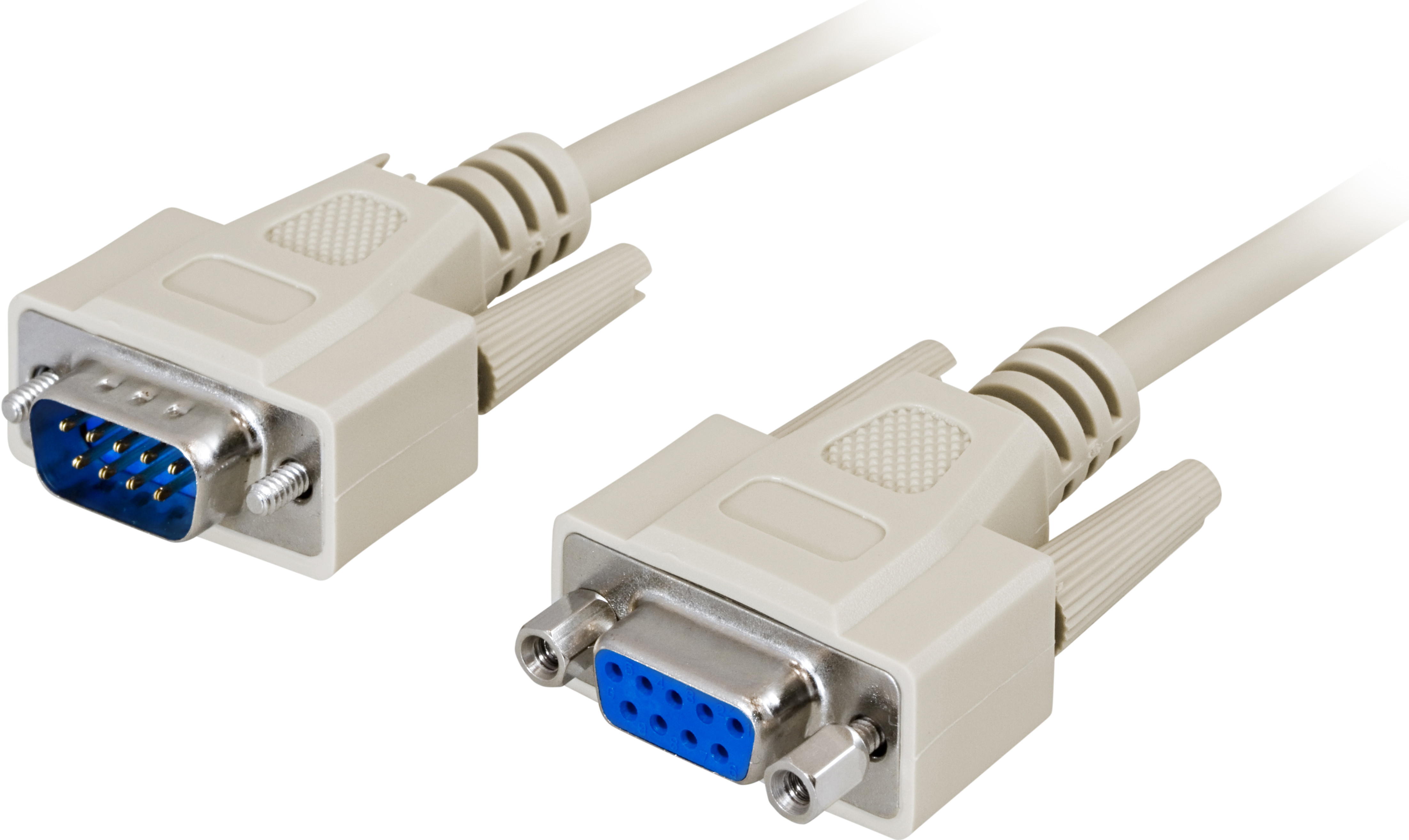 Extension cable DELTACO DB9ha-ho, 1m / DEL-37-1