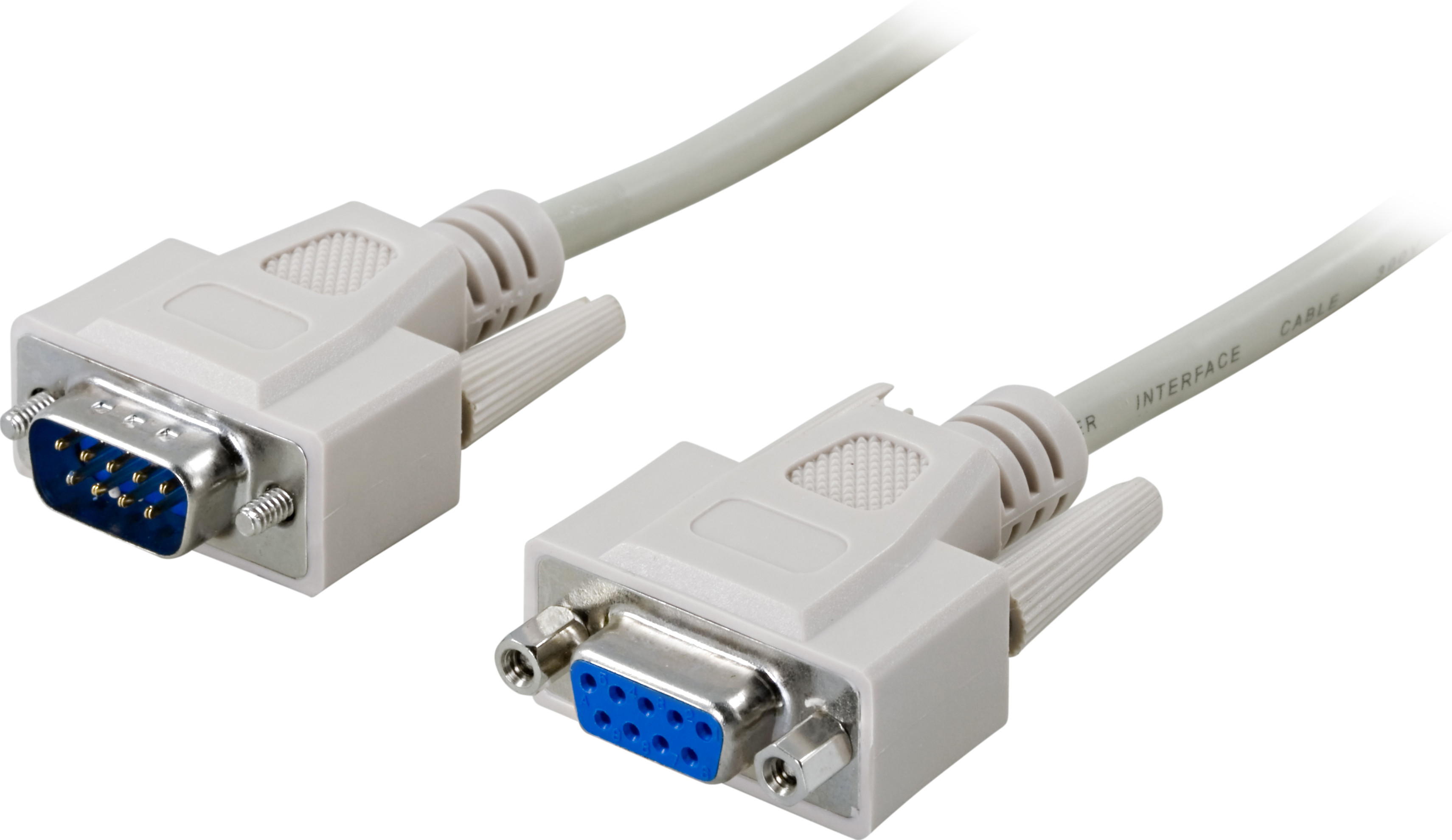 Extension cable DELTACO DB9ha-9ho, 10m / DEL-38G