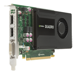 Graphics card HP Nvidia Quadro K2000 Graphics, 2GB GDDR5  713380-001/ DEL1008180