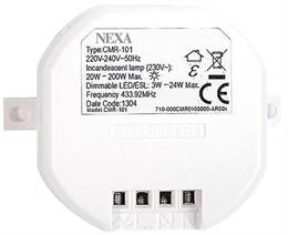 Nexa CMR-101, wireless receiver with dimmer, self-learning and compatible with System Nexa   / GT-268