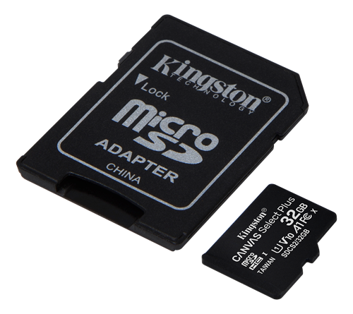 Memory card Kingston 32GB, black / KING-2981