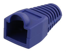 RJ45 plug cover, for cables with 6,8mm in diameter,  20pcs DELTACO blue / MD-23