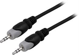 Cable DELTACO Audio, 3.5mm ha-ha, 1m / MM-149