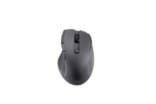 Silent Bluetooth Office mouse DELTACO, 5 buttons, 600-1200 DPI, black / MS-906