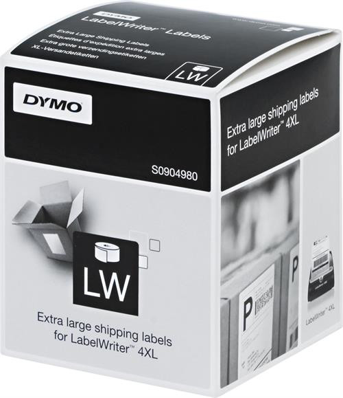 Labels DYMO LabelWriter 4XL 104x159 mm, 220 pcs. / S0904980