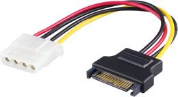 Adapter DELTACO, 4-pin to Serial ATA   / SATA-S5