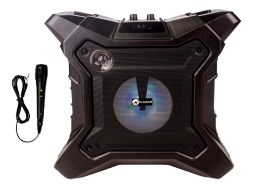 N-Gear The X streetbox, wireless light & speaker system, black  / THE-X