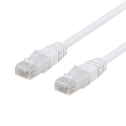  U / UTP Cat6 patch cable, CCA, 1m, 250MHz EPZI white / TP-61V-CCA 