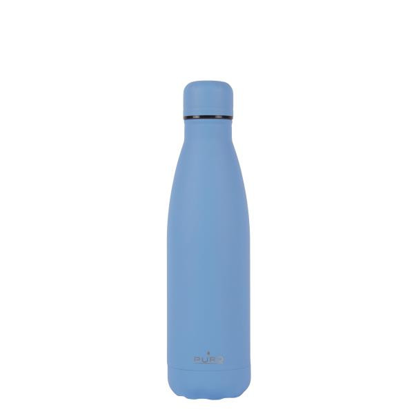 Thermal bottle PURO stainless steel, 500 ml, light blue / WB500ICONDW1FMBLUE